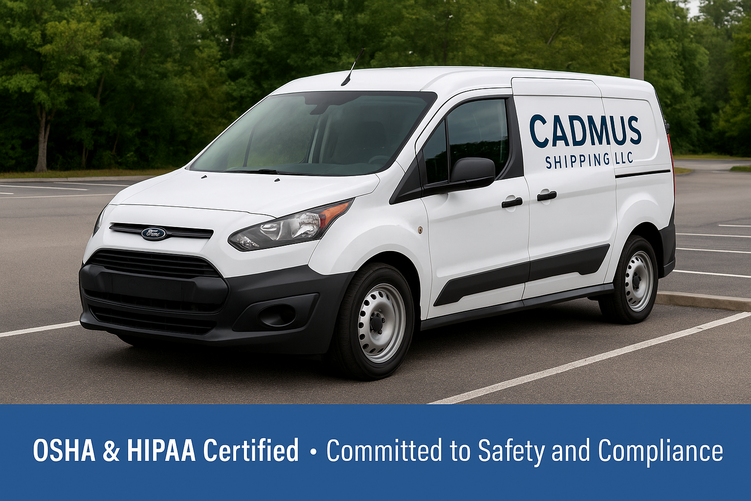 Cadmus Shipping Van